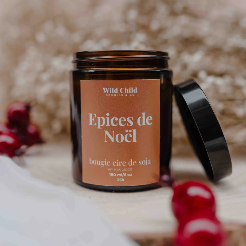 Luonnollinen tuoksukynttilä, Christmas Spices