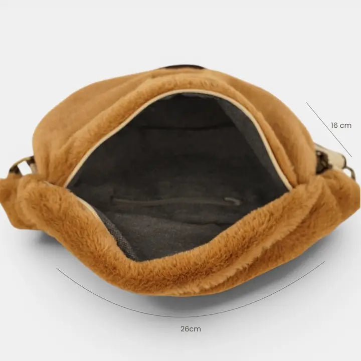 De La Mur Fleece crossbody laukku