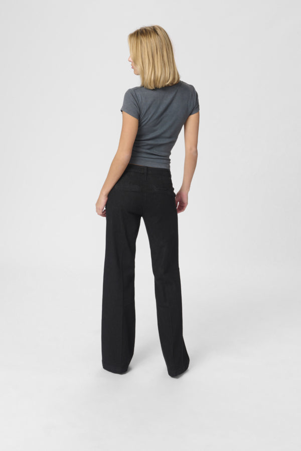 The Lara-housu, dark blue Un-Wash 32"