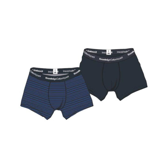 Knowledge Cotton Apparel 2-pack underwear striped