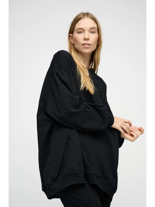 Better luomupuuvilla sweatshirt, black