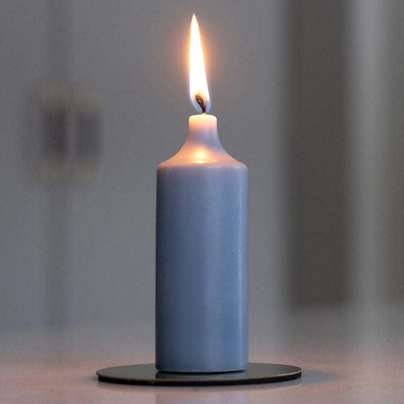 Pöytäkynttilä, 4 kpl, Dove Blue