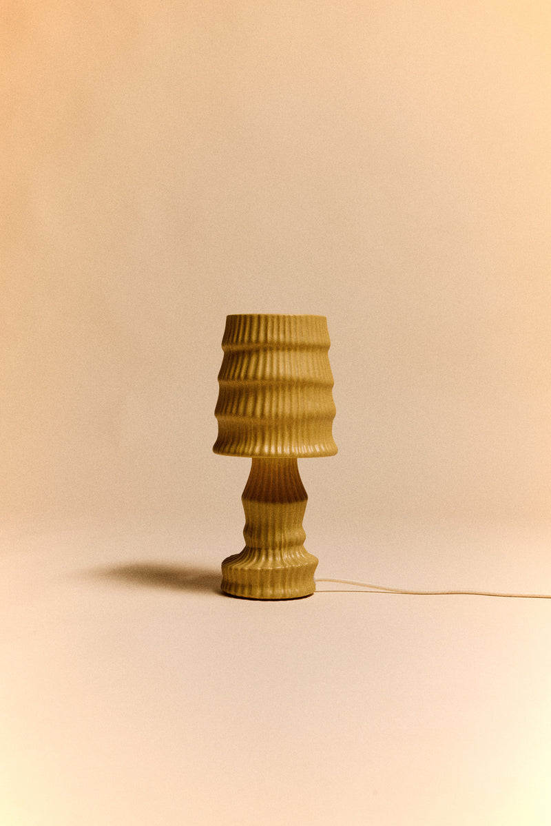 HK Living Ceramic pöytävalaisin, Ochre