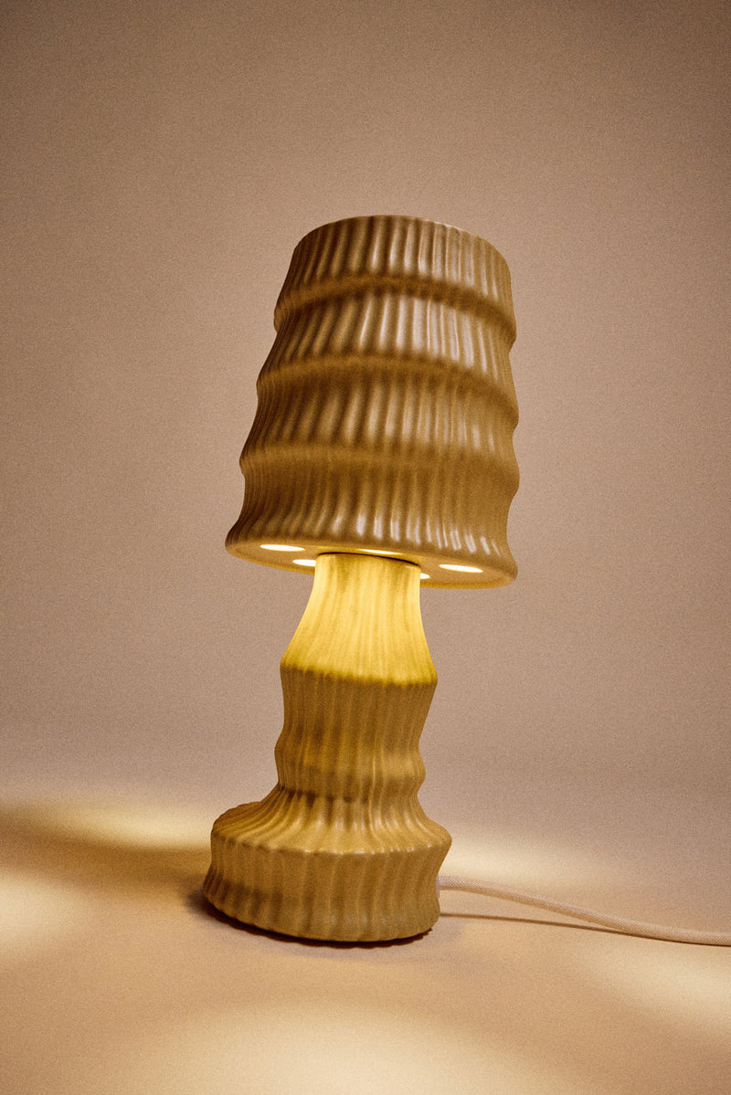 HK Living Ceramic pöytävalaisin, Ochre