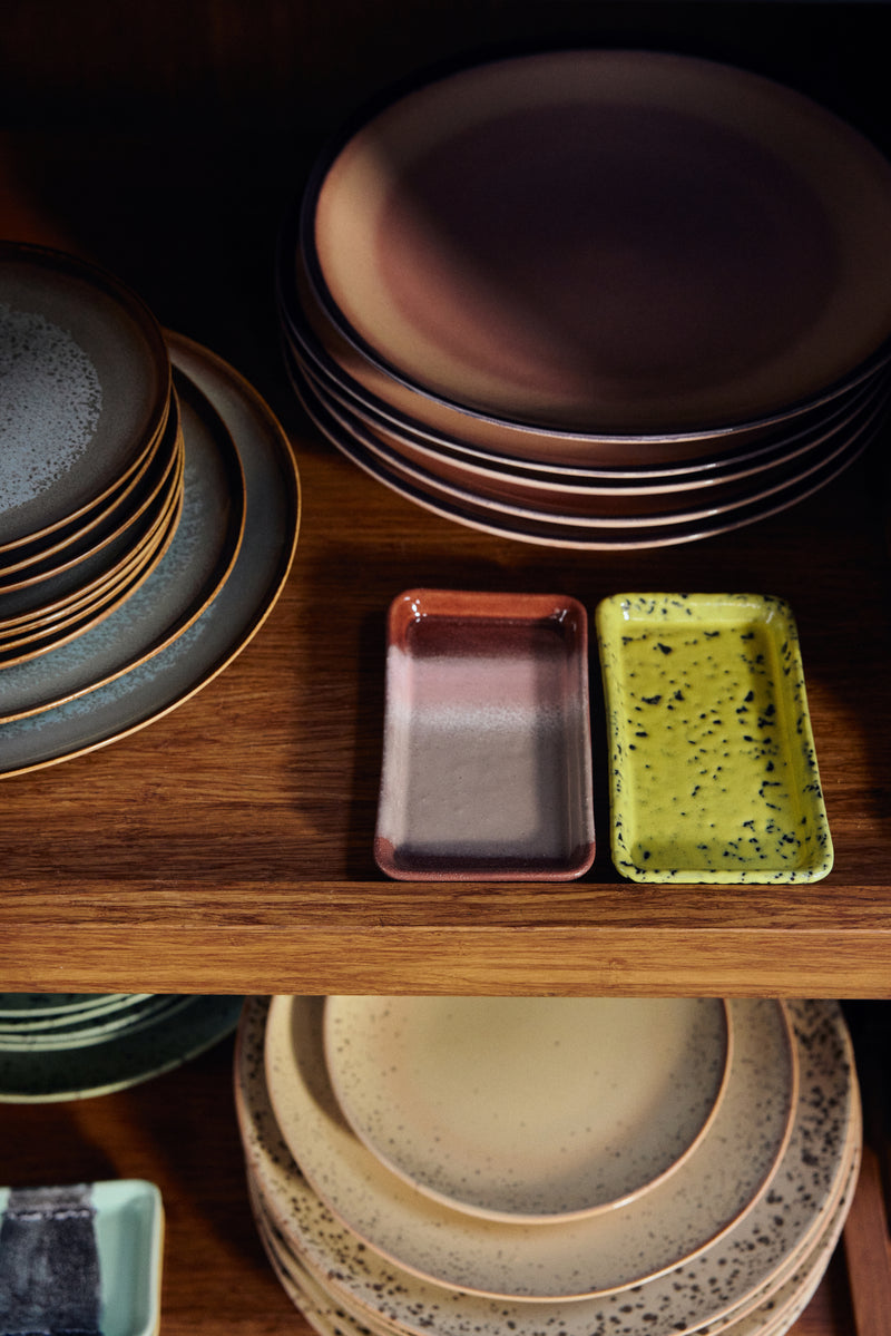 HK Living 70's ceramics XS dish, Bloom