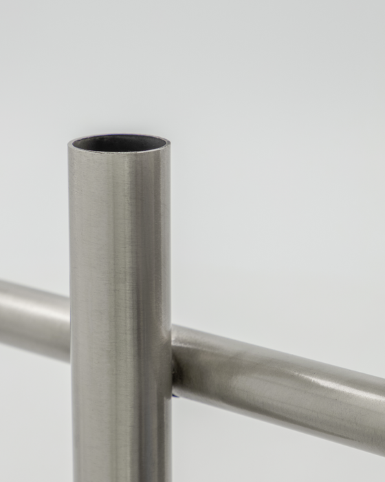 House Doctor kynttelikkö Maxi, hopeanvärinen