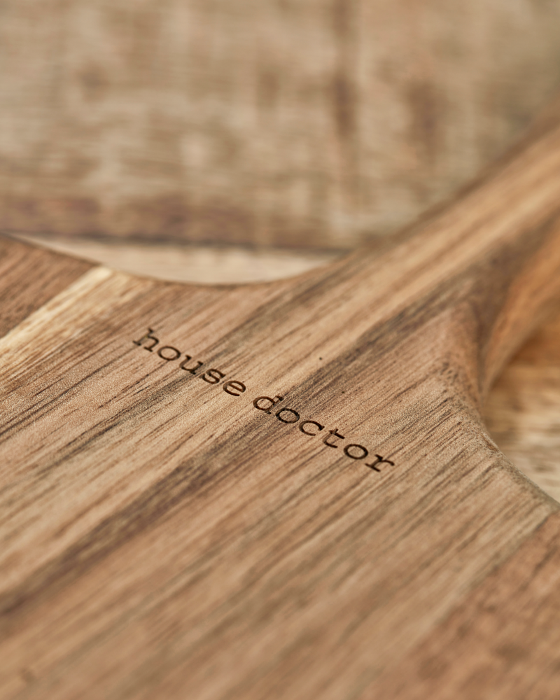 House Doctor pyöreä leikkuulauta Eye, nature