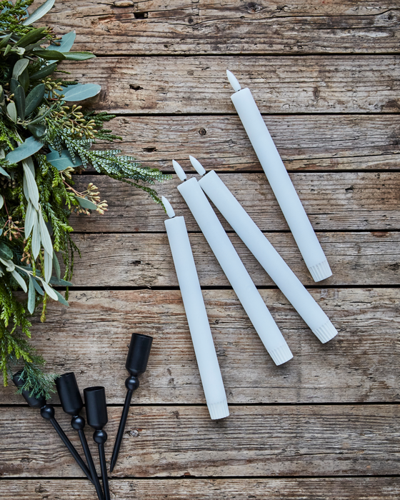 House Doctor led-kynttilä L, valkoinen