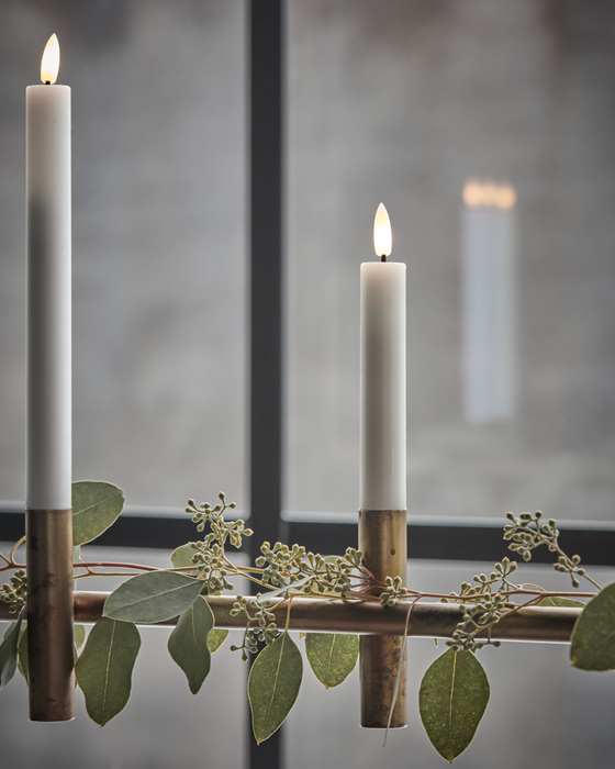 House Doctor led-kynttilä, valkoinen