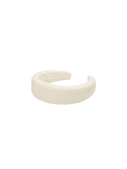Becksöndergaard Samettinen hiuspanta, birch white