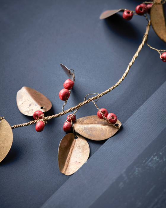 House Doctor Auric messinkikranssi, kulta