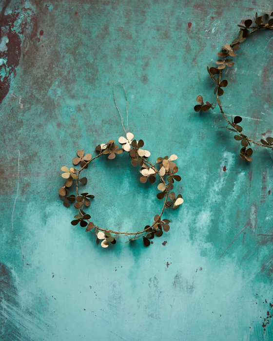 House Doctor neliapila kranssikoriste, messinki