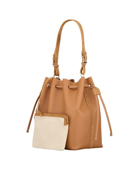 Becksöndergaard Smooth Bucket käsilaukku, Almond Brown