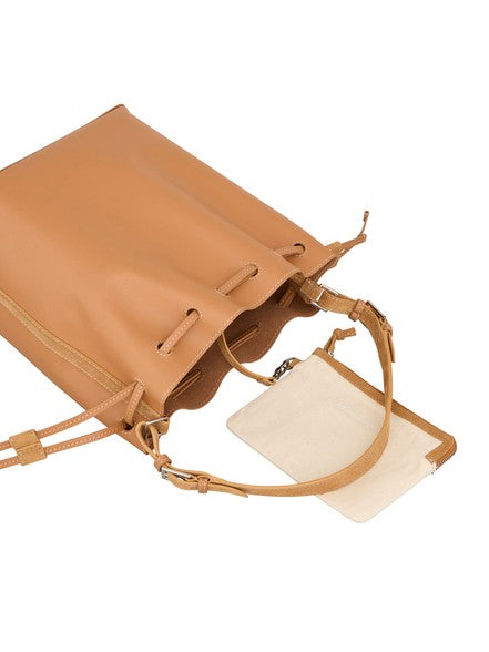 Becksöndergaard Smooth Bucket käsilaukku, Almond Brown