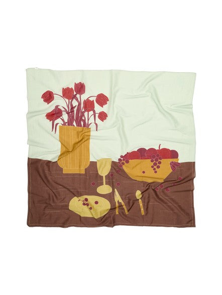 Becksöndergaard Tables Sico huivi, Sea Foam Green