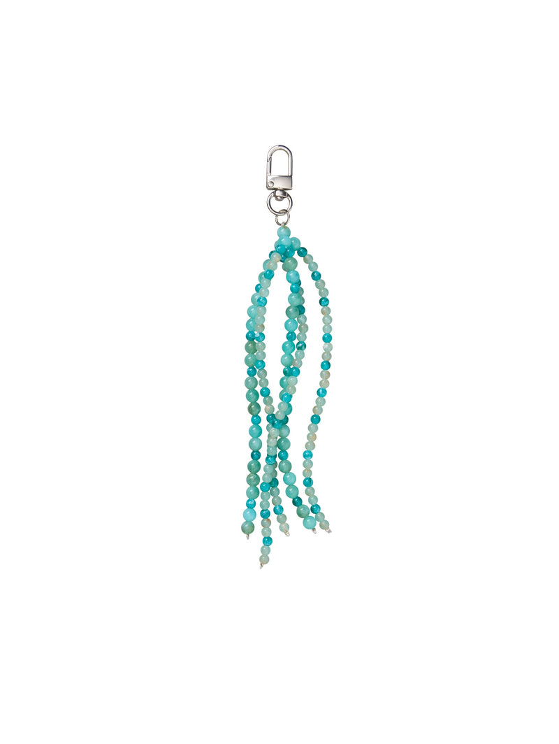 Becksöndergaard Beaded Tassel laukkukoru, Antigua Blue