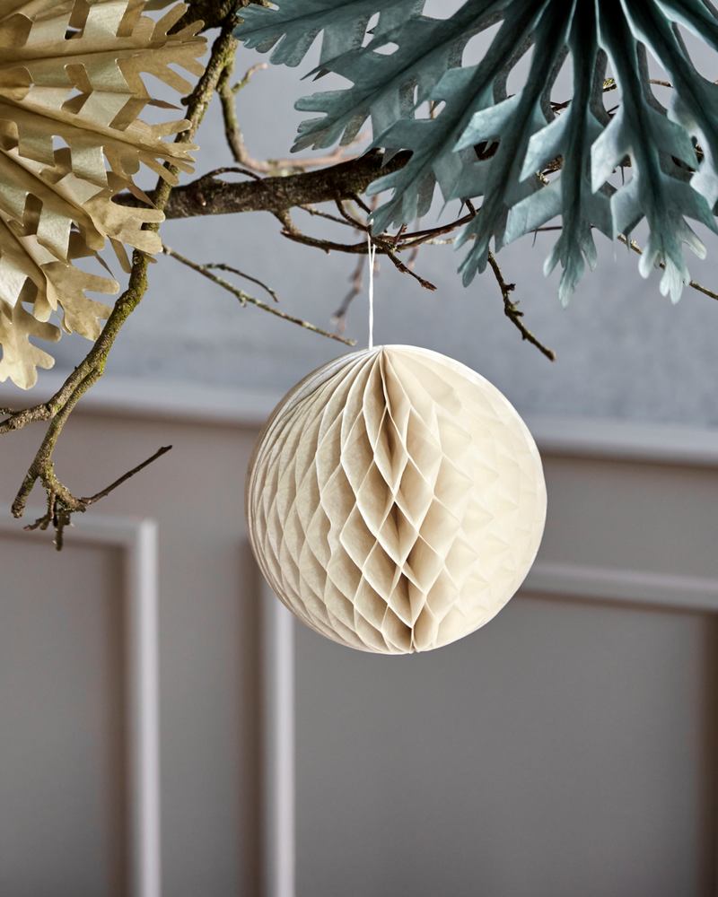 House Doctor paperikoriste Orb, ivory