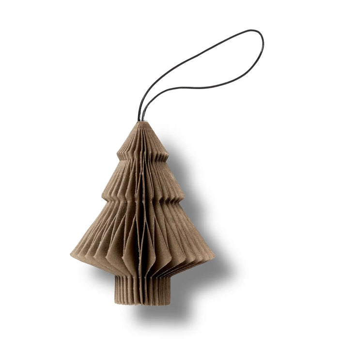 Paperinen joulukoriste Tree, Macchiato