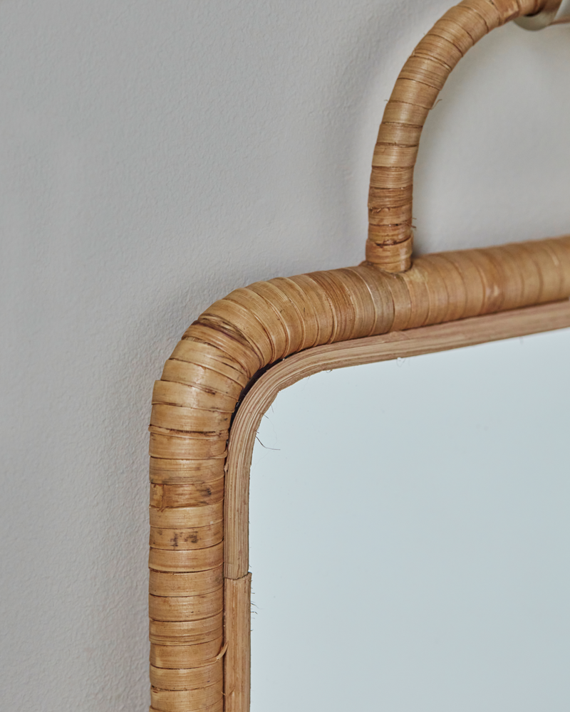 Meraki peili bambukehyksillä, matala