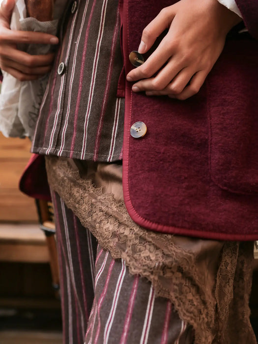 Mood villasekoite-takki, burgundy