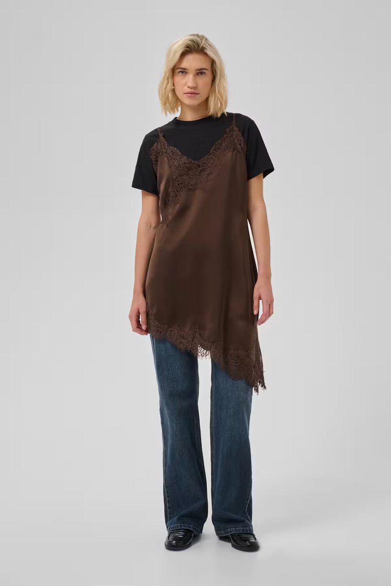 Brenda Lace mekko, Dark Brown