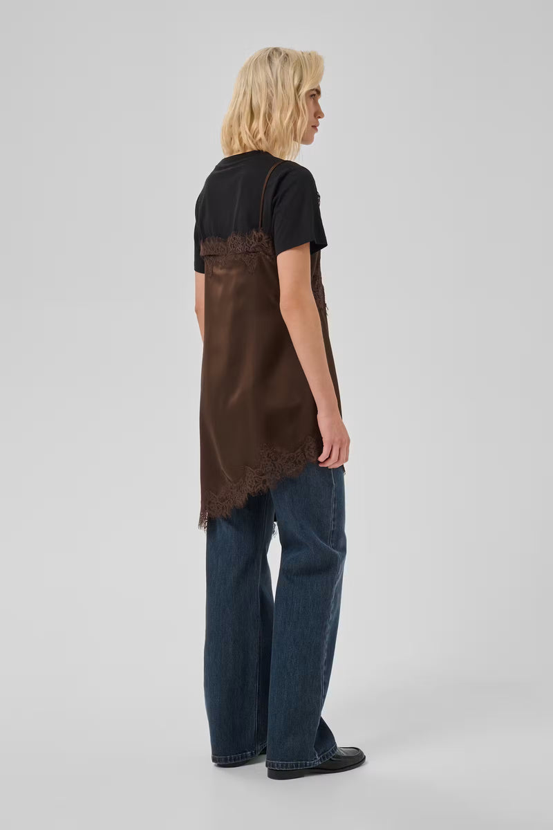 Brenda Lace mekko, Dark Brown