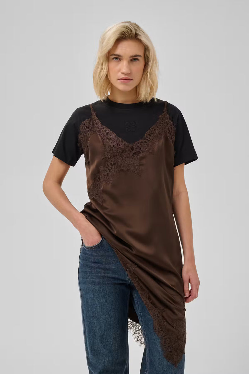 Brenda Lace mekko, Dark Brown