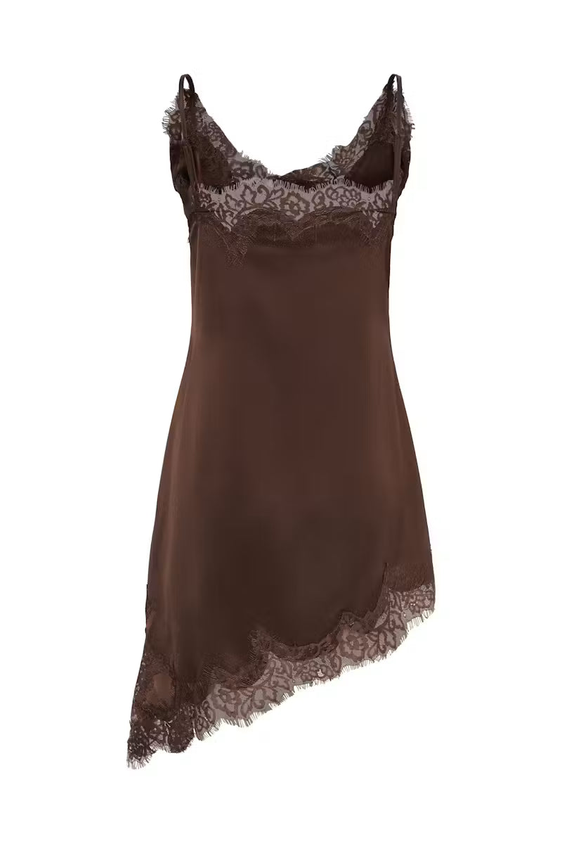 Brenda Lace mekko, Dark Brown