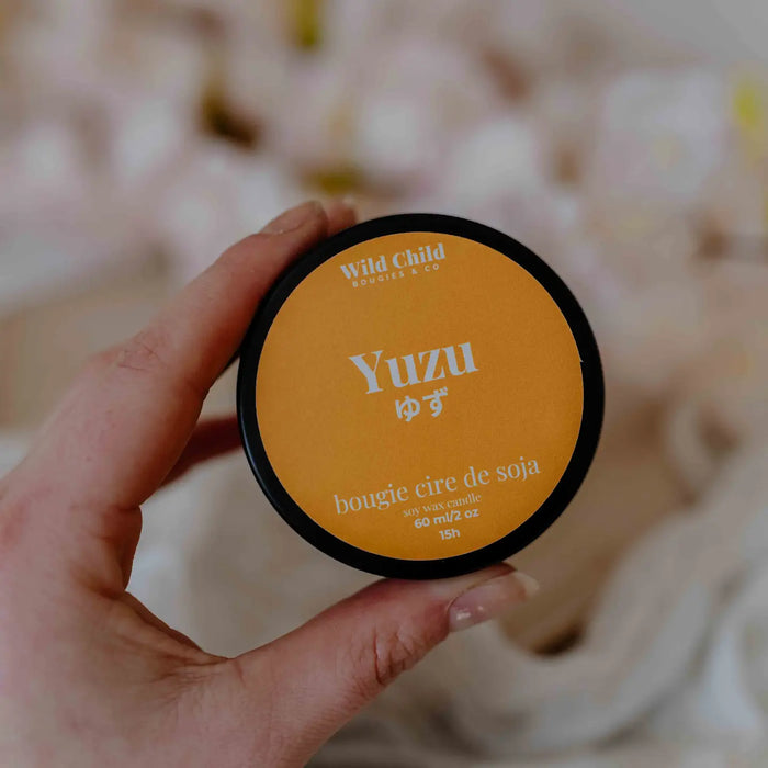 Luonnollinen mini tuoksukynttilä, Yuzu