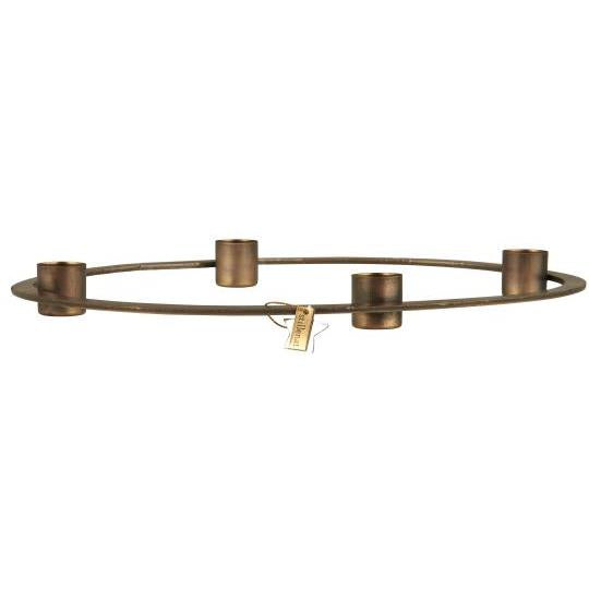 IB Laursen adventtikynttelikkö, ovaali