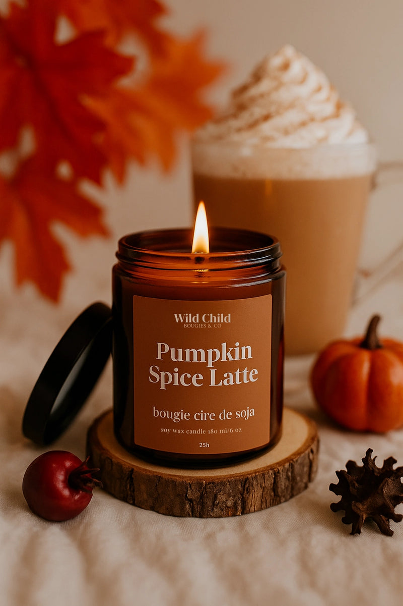 Luonnollinen tuoksukynttilä, Pumpkin Spice Latte