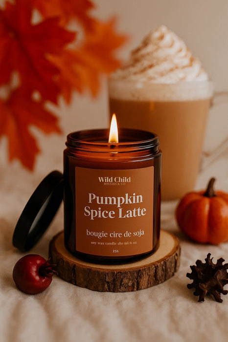 Luonnollinen tuoksukynttilä, Pumpkin Spice Latte