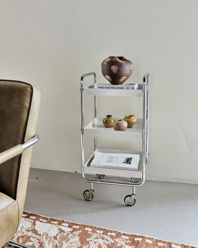 House Doctor Roll tarjoiluvaunu, Off white