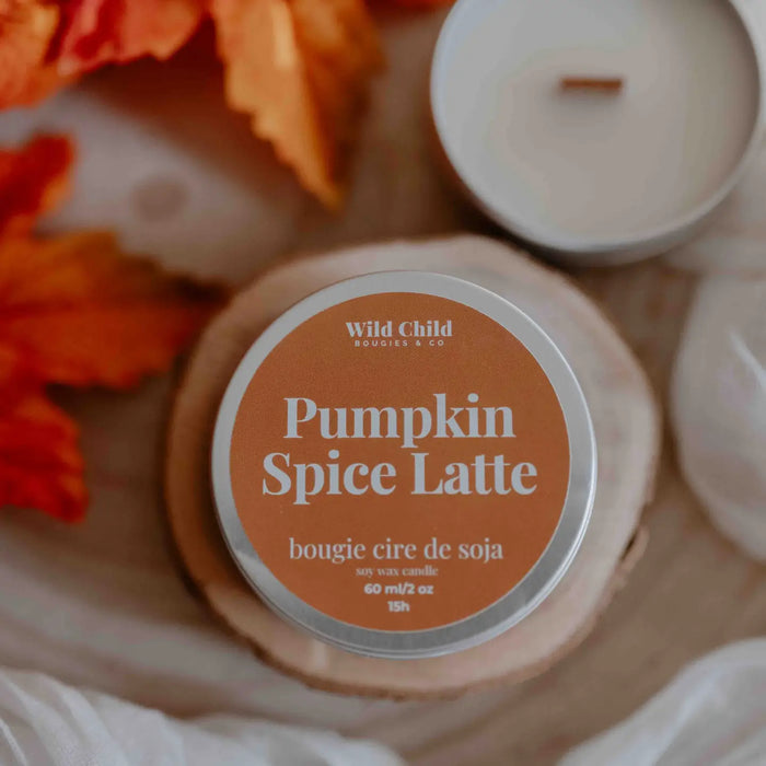 Luonnollinen mini tuoksukynttilä, Pumkin Spice