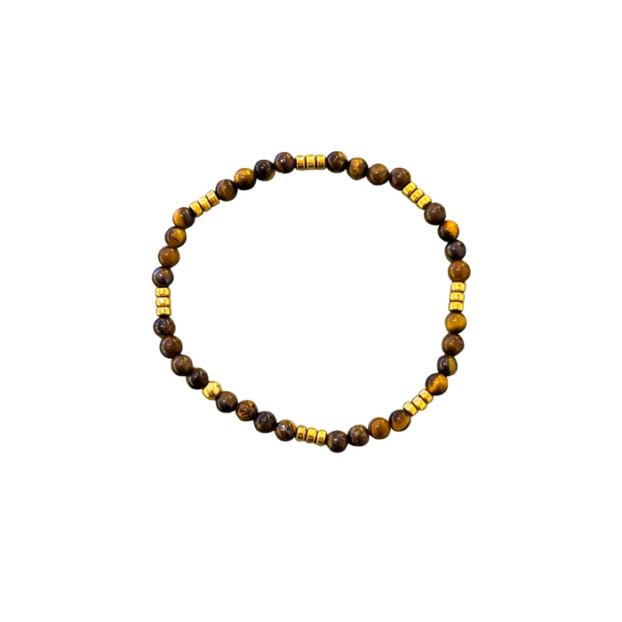 Aloa rannekoru mineraalikivillä, tigers eye