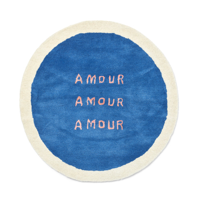 Amour villamatto, sininen