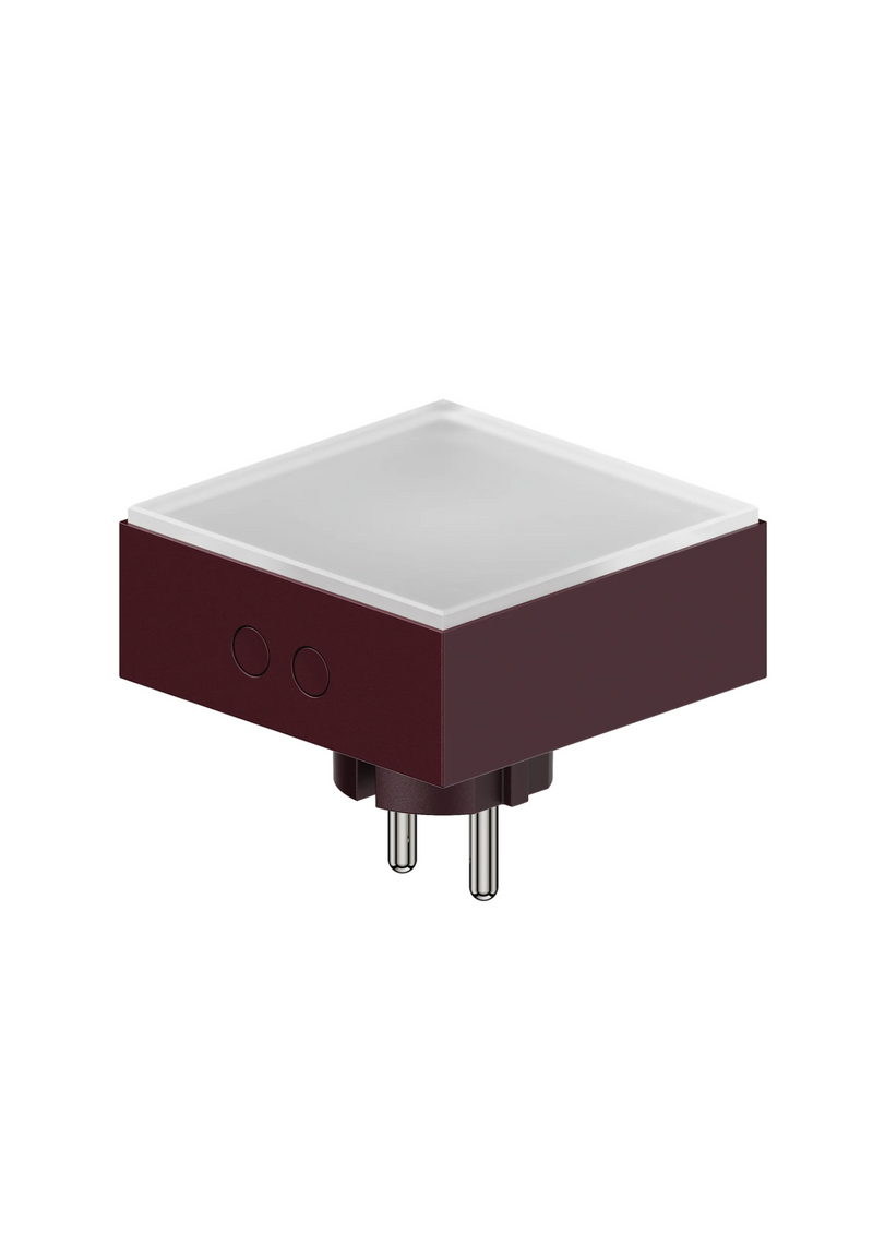 Avolt Lamp 1, Mulberry Red