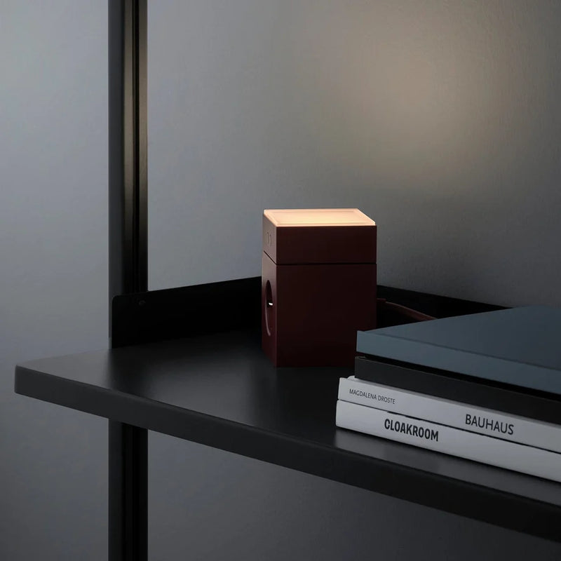 Avolt Lamp 1, Mulberry Red