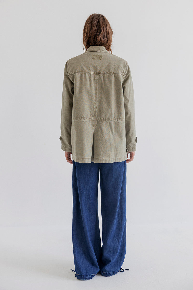 Project AJ117 Copenhagen barker takki, moss