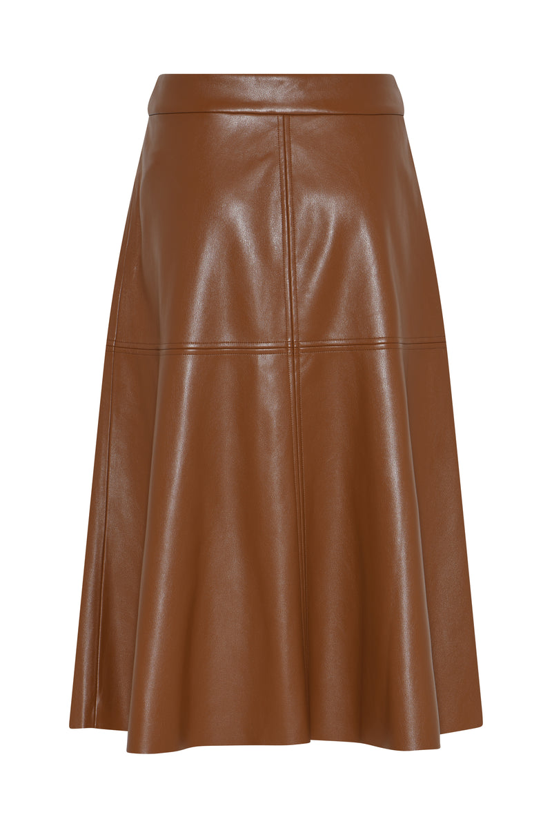 Bruuns Bazaar Imma keinonahkahame, rusty brown