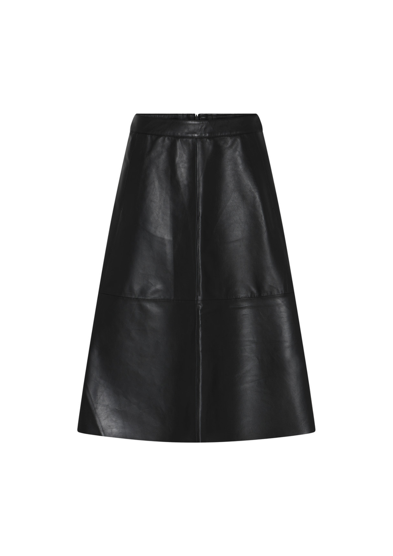 Bruuns Bazaar Softi Ireni nahkahame, Black