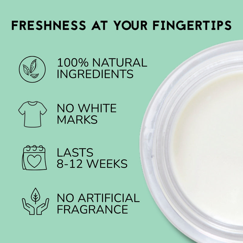 Luonnollinen voidedeodorantti Clean Grapefruit & Mint