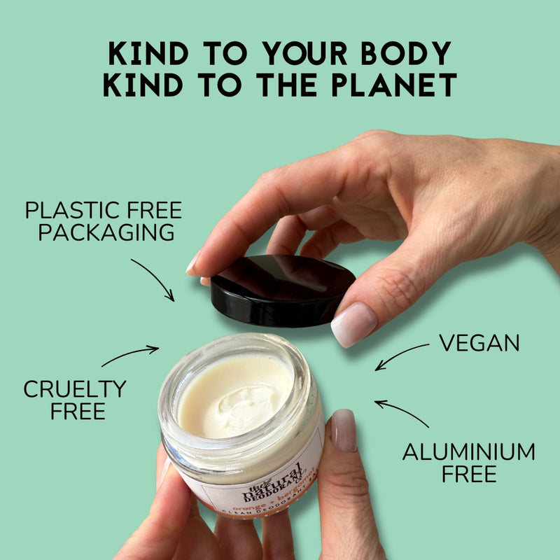 Luonnollinen voidedeodorantti Clean Grapefruit & Mint