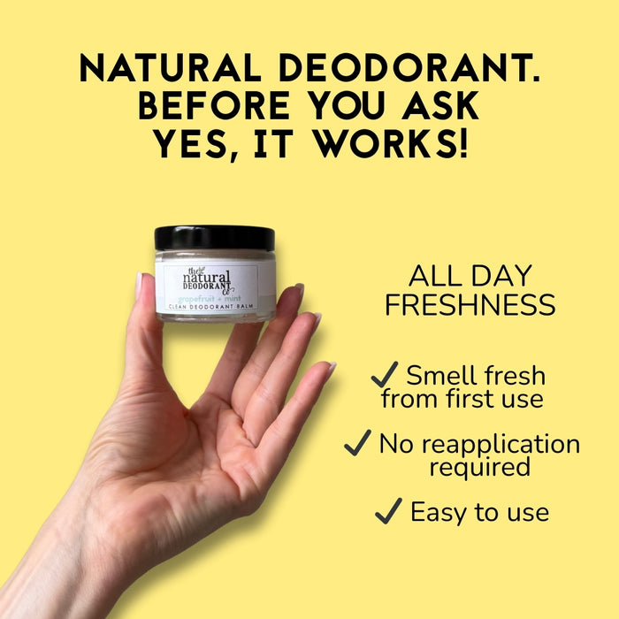 Luonnollinen voidedeodorantti Lemon & Geranium