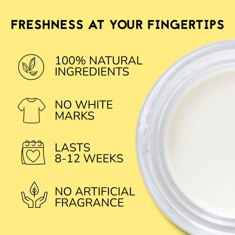 Luonnollinen voidedeodorantti Lemon & Geranium