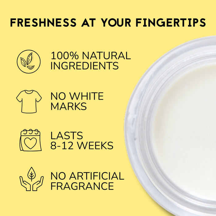 Luonnollinen voidedeodorantti Lemon & Geranium