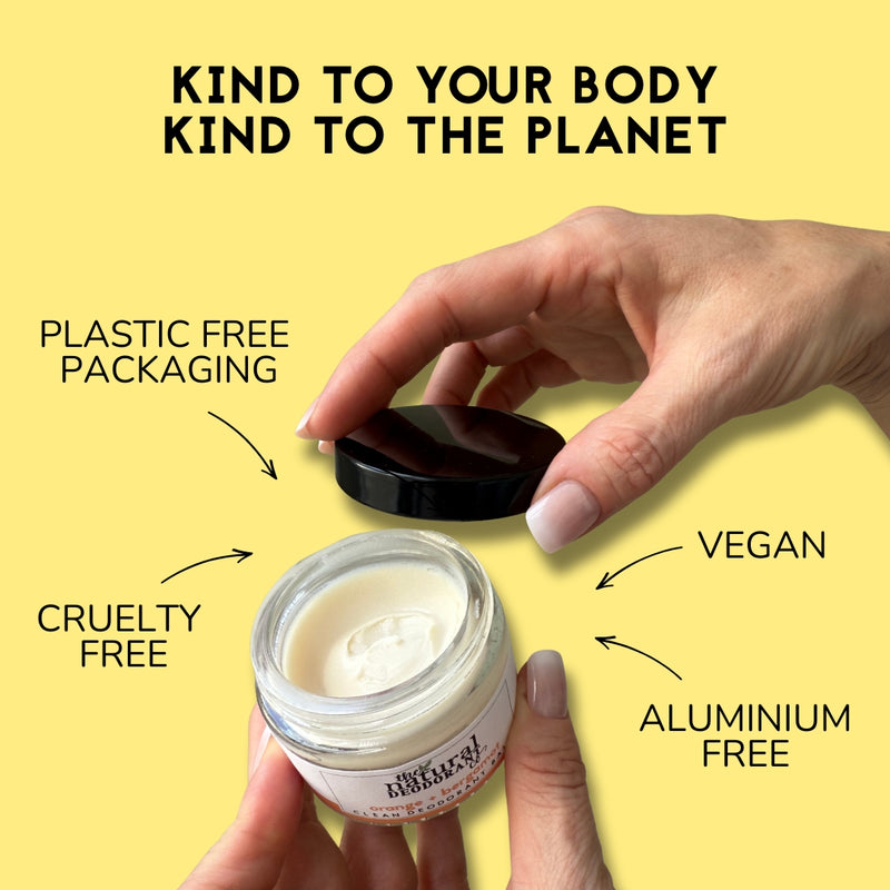 Luonnollinen voidedeodorantti Lemon & Geranium