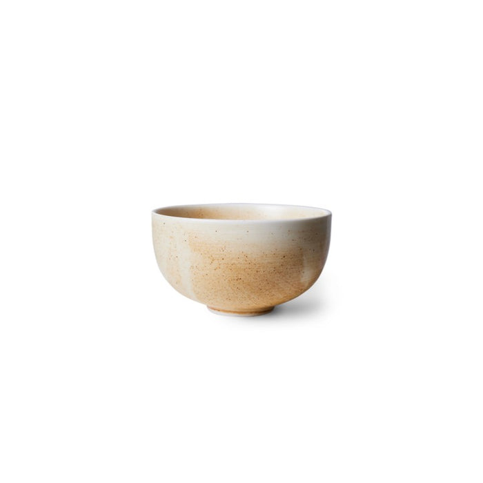 Home Chef ceramics bowl rustic cream / brown