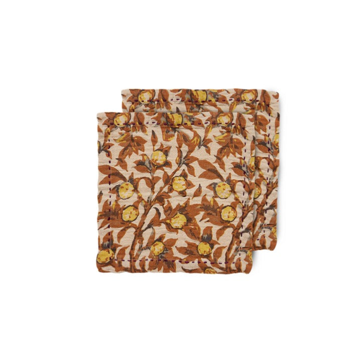 HK Living Cotton Napkins, Mediterranean (set of 2)