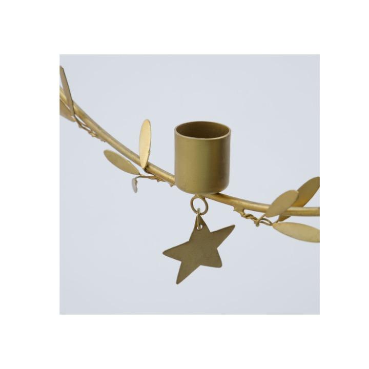 House Doctor kynttelikkö, brass finish